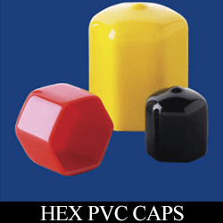 Hex PVC Caps