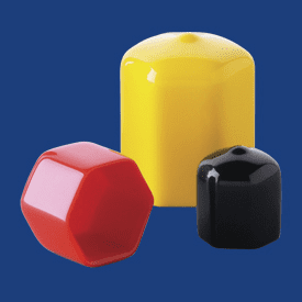 Hex Plastic End Caps, Hex PVC Caps, Plastic Hex Caps