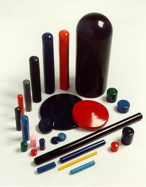 Plastic Round Caps - PVC Plastisol Round End Caps